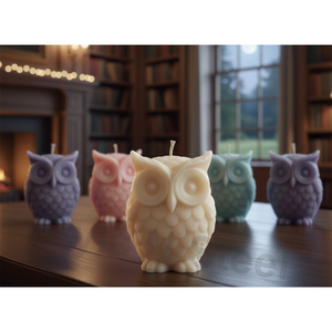 OWL CANDLE diseña opciones de decoración para el hogar, bodas, Navidad, Pascua, cumpleaños y San Valentín. - Product Image 1