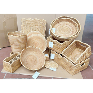 Best selling scalloped rectangle <b>placemat</b> make in Vietnam with best price OEM ODM color - Product Image 2