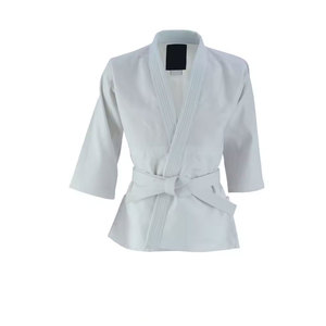 Uniforme de Karate Blanco para Niños, 100% Algodón, Duradero, Unisex, Corte Regular, Ropa de Artes Marciales, Talla Infantil, Disponible - Product Image 3
