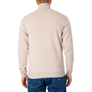 Camiseta Deportiva Personalizada OEM para Hombre, con Cierre de Cremallera, de Secado Rápido, Manga Larga, Transpirable, Tejido Elástico, 100% Poliéster - Product Image 3