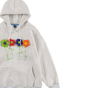 เสื้อฮู้ดดี้ปักลายแบบกำหนดเองได้ MOQ ต่ำ คุณภาพสูง มีไซส์ใหญ่พิเศษ - Product Image 3