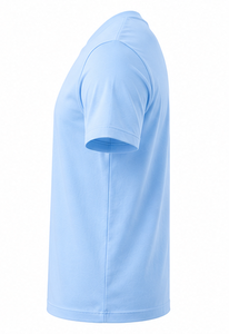 เสื้อยืดคอกลมผู้ชาย ผ้าฝ้าย 100% แขนสั้น ใส่สบายๆ สำหรับฤดูร้อน เป็นมิตรกับสิ่งแวดล้อม ทรงปกติ ระบายอากาศได้ดี คุณภาพสูง - Product Image 2
