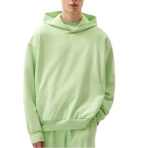 Sudadera con Capucha Personalizada para Hombre, 100% Algodón, Forro Polar Grueso, Servicio OEM, MOQ de 2 Piezas, Diseño de Bolsillo con Logotipo Personalizado - Product Image 5