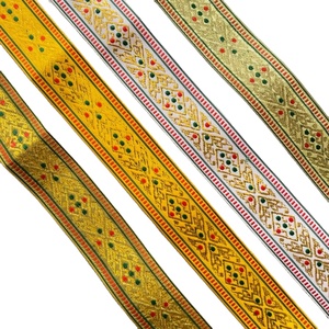 Custom Polyester Tribal Pattern Jacquard <b>Webbing</b> Tapes for Garment - Product Image 1