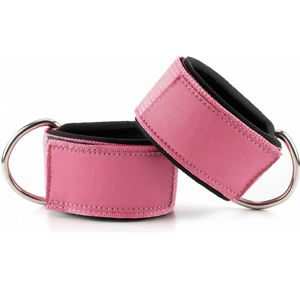 สายรัดข้อเท้าหนังคุณภาพสูงแบบ D-Ring ปรับได้ ขายดีอันดับต้นๆ ทำจากหนังแท้ - Product Image 6