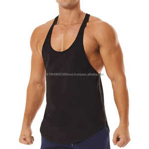 High Quality Custom Made <b>Men's</b> Tank <b>Top</b> Oversized Casual Fitness Gym Wear Factory Price - Product Image 5