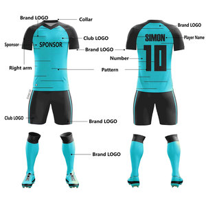 Uniforme de Fútbol Personalizado, Diseño de Camiseta de Fútbol por Sublimación, Uniforme de Fútbol Personalizado por Sublimación - Product Image 6