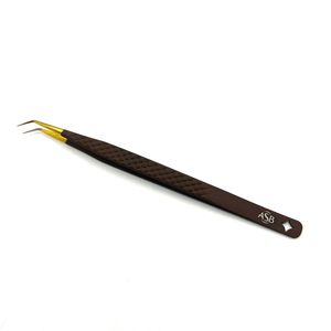 Pinzas Profesionales para Pestañas ASB de 14 cm, Acero Inoxidable, Punta Suave de Precisión, Logotipo Personalizado - Product Image 2