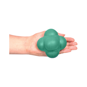 Balle de réaction pour adultes et enfants, écologique, en TPR, colorée, jeu de réflexes et d'agilité, balle rebondissante hexagonale - Product Image 2