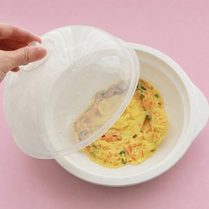 alat masak ubi jalar Korean Made BPA-Free Microwave Steamer with Strainer Tray for Sweet Potatoes and Dumplings vaporera sin bpa - Product Image 4