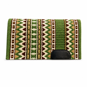 Vente en gros de tapis de selle western, couverture de selle tissée Navajo, tapis d'équitation en feutre de laine personnalisé, fournisseur d'articles d'équitation pour ranch et export - Product Image 6
