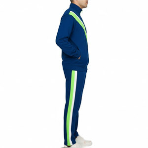 Survêtements pour hommes de haute qualité 100% polyester, logo personnalisé, respirants, pour adultes - Product Image 3