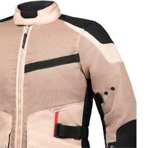 Men's Winter Breathable Stand Collar Mesh Polyester Bomber <b>Jacket</b> <b>with</b> <b>Zipper</b> <b>Pockets</b> Regular Fit Solid Color - Product Image 3