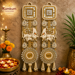 New Arrival Handcrafted Shubh Labh Wall Hanging <b>Door</b> Decor Indian Home Entrance Decoration Diwali Wedding Housewarming Gifts - Product Image 2