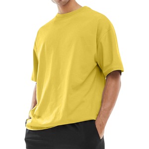 T-shirt classique sport pour homme 2025, coupe ample, manches courtes, 100 % coton, col rond, décontracté, idéal pour le fitness - Product Image 2
