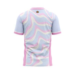 Jersey Deportivo Personalizado de Cuello Redondo, Tela de Poliéster Ligera y Elástica, Diseño Sublimado, Logotipo del Equipo Personalizado - Product Image 2