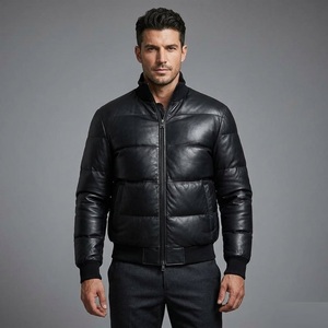 Chaqueta Bomber Deportiva Casual para Hombre con Capucha, Spandex/Fibra de Bambú, Estilo Vintage, Primavera, Impermeable, Secado Rápido, Acabado Liso Teñido - Product Image 3