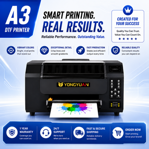 2026 Pro A3 DTF Printer 300mm XP600 Startup Kit Desktop Heat Transfer Printing Machine for <strong>T</strong>-<strong>Shirt</strong> DIY Business - Product Image 1