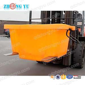 Tina <span class=keywords><strong>de</strong></span> Transporte para Obras <span class=keywords><strong>de</strong></span> Construcción <span class=keywords><strong>de</strong></span> 250L, Tina <span class=keywords><strong>de</strong></span> Plástico para Mezclar Mortero, Apta para Grúas y Montacargas, en <span class=keywords><strong>Venta</strong></span> - Product Image 5