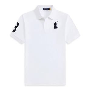 Polo à manches courtes pour homme, été, haut de gamme, 100% coton pur, logo de marque personnalisé, broderie, design, vente en gros, t-shirt de sport - Product Image 4