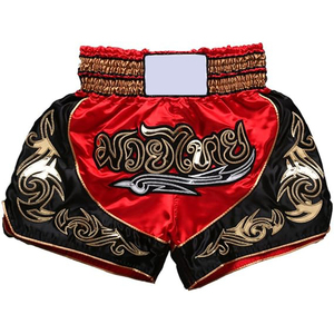 MMA Shorts Quick Dry Breathable 4 Way <b>Stretch</b> Polyester Spandex Fight Shorts Training Gear - Product Image 4