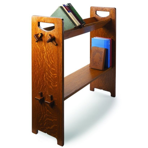 Handmade Teak Wood Bookshelf with Multi Layer <b>Open</b> Shelves - Product Image 1