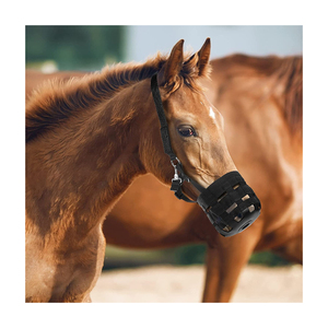 Fabbay Paquete de 2 Mordedores para Caballos con Forro Cómodo y Resistente de Cuero Tipo Waffle - Product Image 2