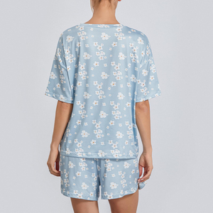 Nouvel ensemble décontracté 2 pièces pour femme, haute qualité, 100 % polyester respirant et écologique, short et haut d'été à la cheville – Vente chaude - Product Image 2