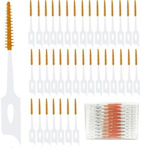 300 Palillos Dentales Desechables de Silicona Suave, Cepillos Interdentales Premium de Doble Uso para una Limpieza Dental Eficaz - Product Image 1