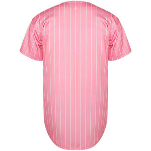 Maillot de baseball à manches courtes, style OEM personnalisé, en tissu sportswear uni, style Hip Hop Hipster, boutonné, pour activités sportives - Product Image 3