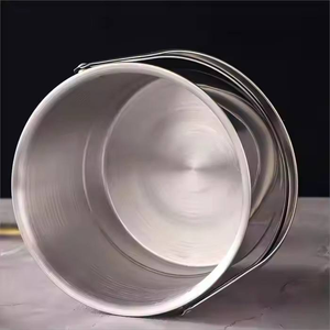 Oferta Especial: Enfriador de Vino de Doble Pared de Acero Inoxidable, Cubo Aislado para Cerveza y Vino, Accesorios de Bar, Los Mejores Recipientes para Bebidas - Product Image 3