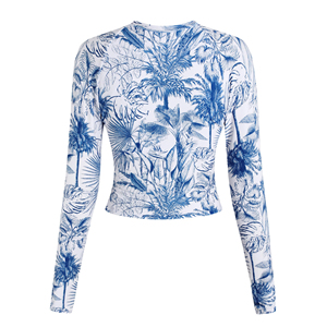 Camiseta de Protección Solar para Mujer, Manga Larga, Ropa Deportiva para Actividades al Aire Libre, Entrenamiento y Deportes Acuáticos - Product Image 2
