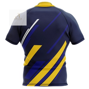 Uniforme de Rugby de Diseño Único, Fabricación en Fábrica al por Mayor, Jersey de Rugby con Logotipo Personalizado Impreso, Jersey de Rugby de Secado Rápido - Product Image 5