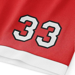 Ensemble de maillots de basket-ball personnalisés pour enfants et jeunes garçons, nom de l'équipe imprimé, maillot léger pour extérieur, short et logo personnalisé - Product Image 5