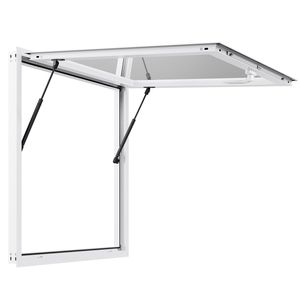 Finestra di Servizio in Lega di Alluminio 36x36 Pollici per Food Truck, Angolo di 85 Gradi, Marca Awni - Product Image 1