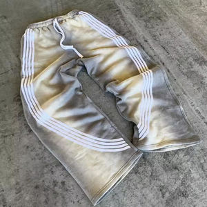 Pantalones de hombre con corte acampanado, pantalones de algodón con estilo retro, moda casual y para fiestas. - Product Image 4