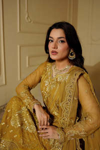 Robes de soirée élégantes pakistanaises en 3 pièces, tenues de fête, brodées, tailles et couleurs personnalisées, mode de mariage et de fête, vente en gros - Product Image 6
