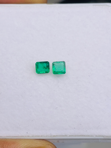 Esmeralda natural de Zambia, corte esmeralda, 0.68 quilates, gema de buena calidad con brillo, buen color, perfecta para la elaboración y pulido de joyas. - Product Image 6