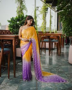 Exclusive Designer Look Fandy Satin Silk <b>Saree</b> with Elegant <b>Blouse</b> Stylish Fancy Latest Indian Modest Party Wear Women <b>Saree</b> - Product Image 2