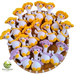 Crochet Pikachu <b>Plush</b> Toy Handmade Amigurumi <b>Anime</b> Doll Soft Stuffed Toy for Kids Gifts and Collectibles - Product Image 6