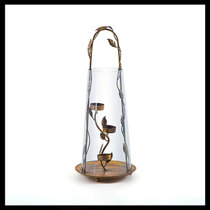 Fabricante confiable de portavelas metálicos para la decoración urbana del hogar, que realza el interior moderno con un brillo metálico subtil. - Product Image 2