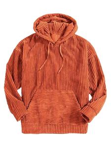 Sudadera Unisex Personalizada de Invierno, Gruesa, de Poliéster/Algodón, Cuello Redondo, Talla Grande, Manga Larga, Sudadera con Capucha - Product Image 6