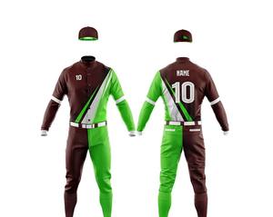 Uniforme de Béisbol de Secado Rápido y Transpirable, Ropa Deportiva Sublimada al por Mayor, Calidad Premium, Nuevo Diseño, Última Moda - Product Image 1