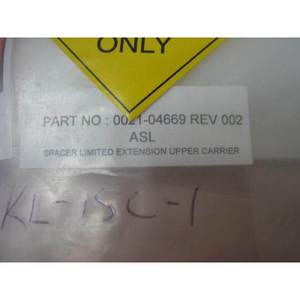 4 AMAT 0021-04669 <b>Spacer</b>, Limited Extension, Upper - Trusted Global Legacy Semiconductor Equipment and Parts at - Product Image 4