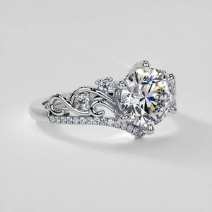 Anillo de Compromiso de Oro de 18k con Diamante Cultivado en Laboratorio, Corte Princesa, 6 Puntas, Elegante, Certificado IGI, Ideal para Mujeres y Chicas, para Aniversario - Product Image 6
