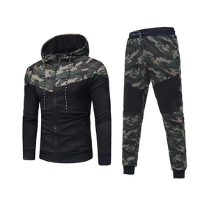 Custom Heavyweight Oversized 100% Polyester Breathable Heat-Transfer Printed Floral Winter Sporty Tracksuit Men Sweatpants <b>Set</b> - Product Image 1