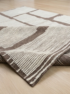Tapis en laine tuftés à la main en gros, tapis orientaux faits à la main, à poils longs, antidérapants pour la décoration intérieure de luxe au prix d'usine - Product Image 4