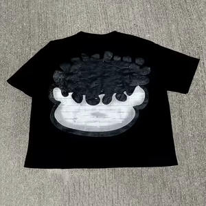 Camiseta de alta calidad con diseño personalizado, serigrafía, oversize, 100% algodón, para uso casual o streetwear, unisex. - Product Image 3