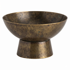 Bol de service minimaliste en métal noir, finition polie, passe au lave-vaisselle, vaisselle pour la maison, bol de service, décoration de cuisine pour mariage - Product Image 6
