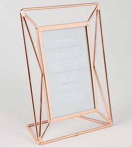 Luxury Tabletop Metal and Glass Photo <b>Frame</b> for Modern Interior Decorative Photo Presentation - Product Image 1